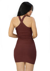 AK-AM-22146 Brown Traje de Mujer