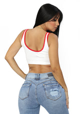 ANW-54987 White Top de Mujer