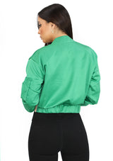 BL-BJ-07329 Forest Green Jacket de Mujer