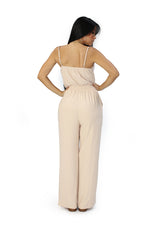 BL-BP-05794A Taupe Jumpsuit de Mujer