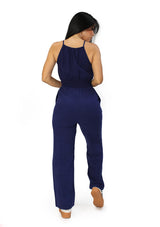 BL-BP-08037 Navy Jumpsuit de Mujer