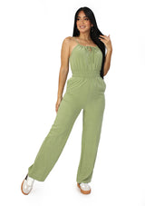 BL-BP-08037 Olive Jumpsuit de Mujer