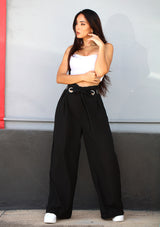 CH-YP-4654 Black Pantalón de Mujer