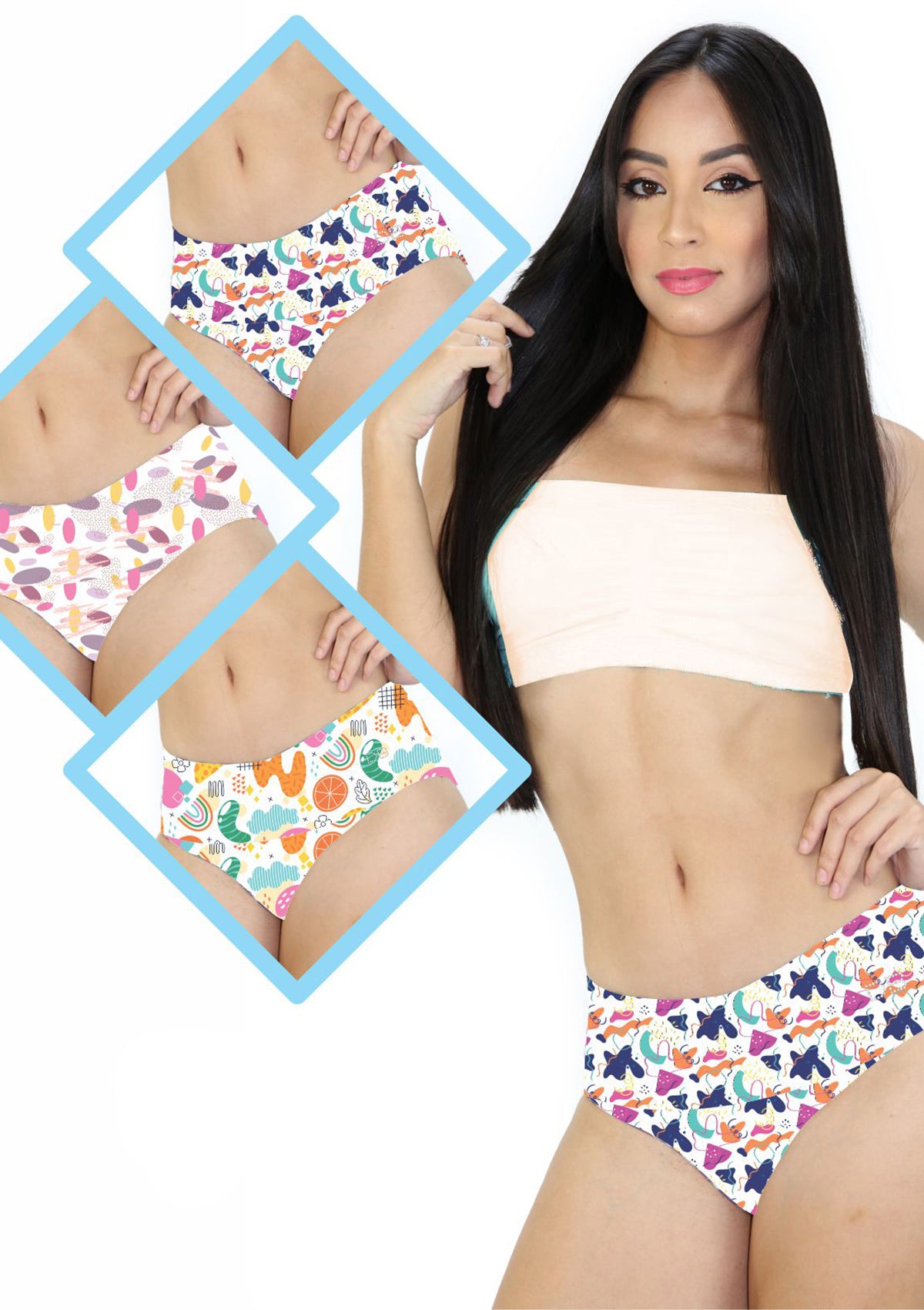 DB-6197 Smooth Belt Panty by Dear Body