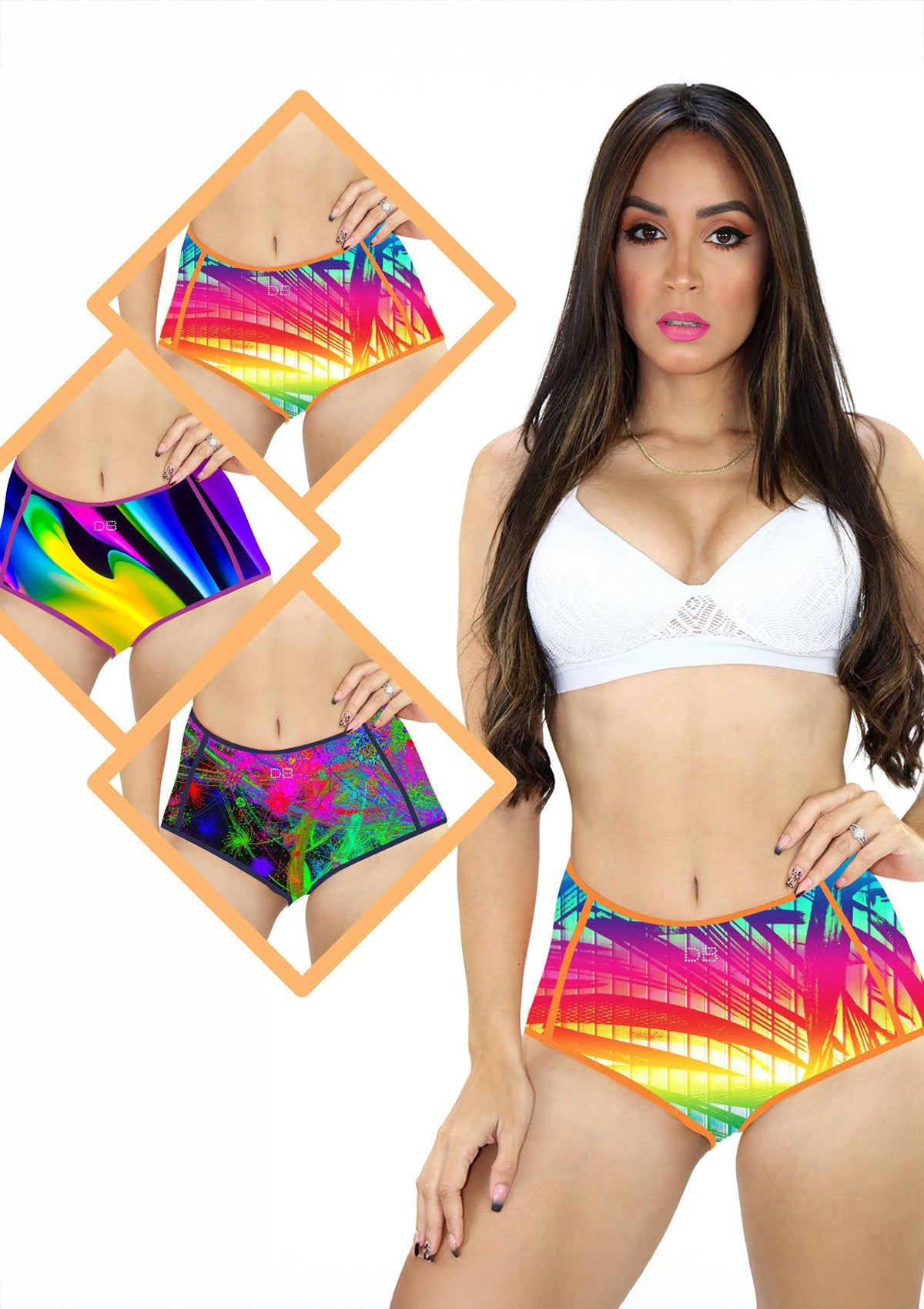 DB-6249 High Waist Panty by Dear Body