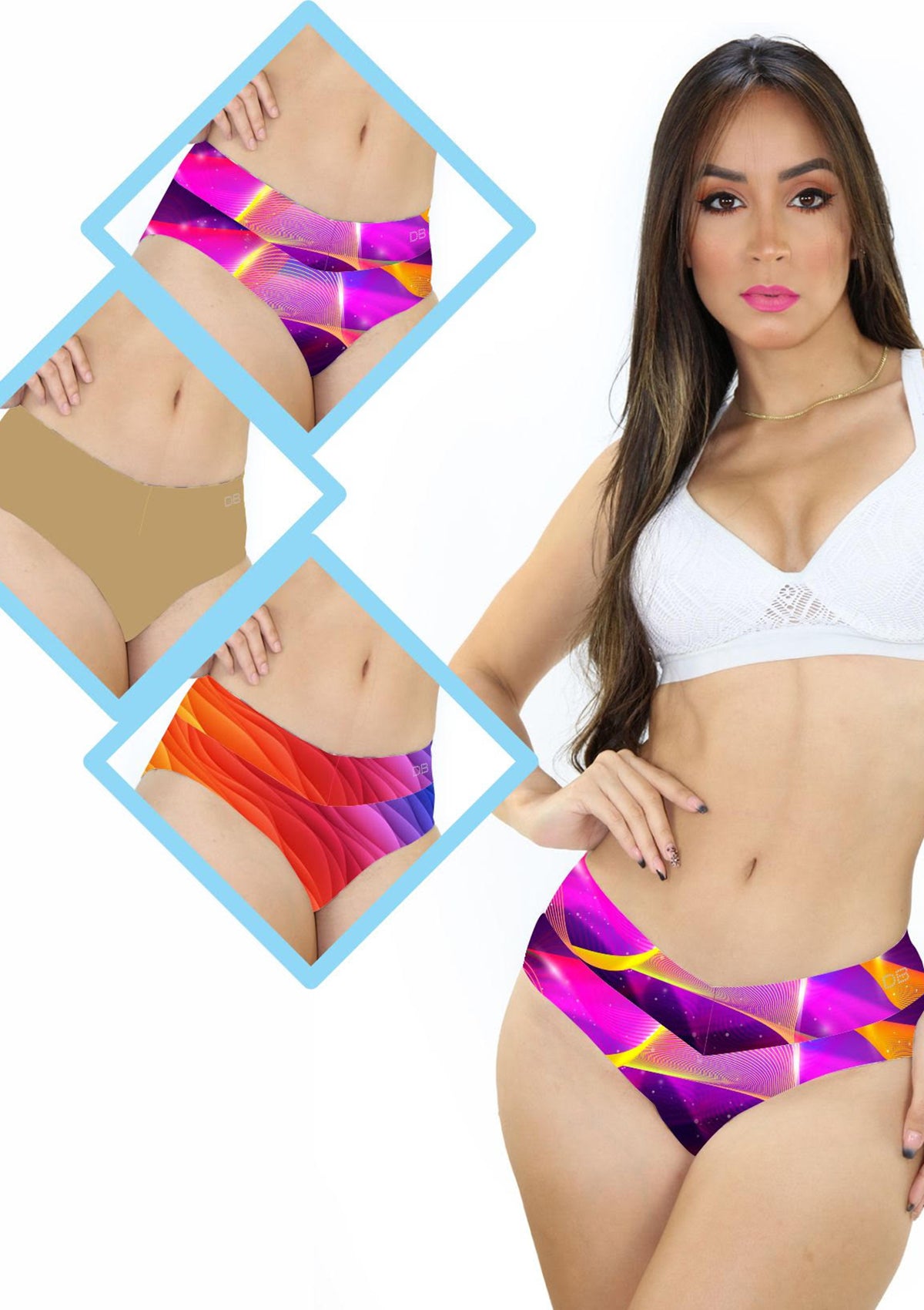 DB-6250 Smooth Hipster Panty by Dear Body