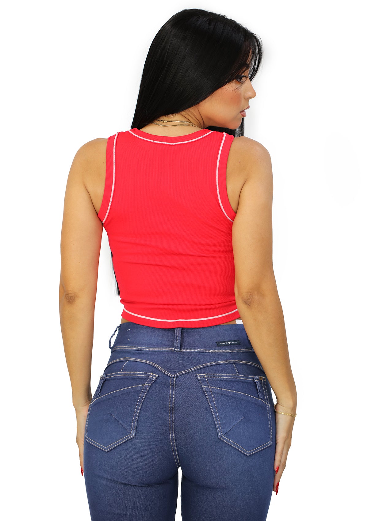 DY-364 Red Top de Mujer