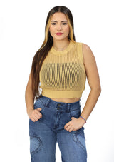 DZ-24-A482 Sand Blusa de Mujer