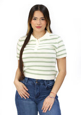 DZ-26-A603 Sage Green Blusa de Mujer