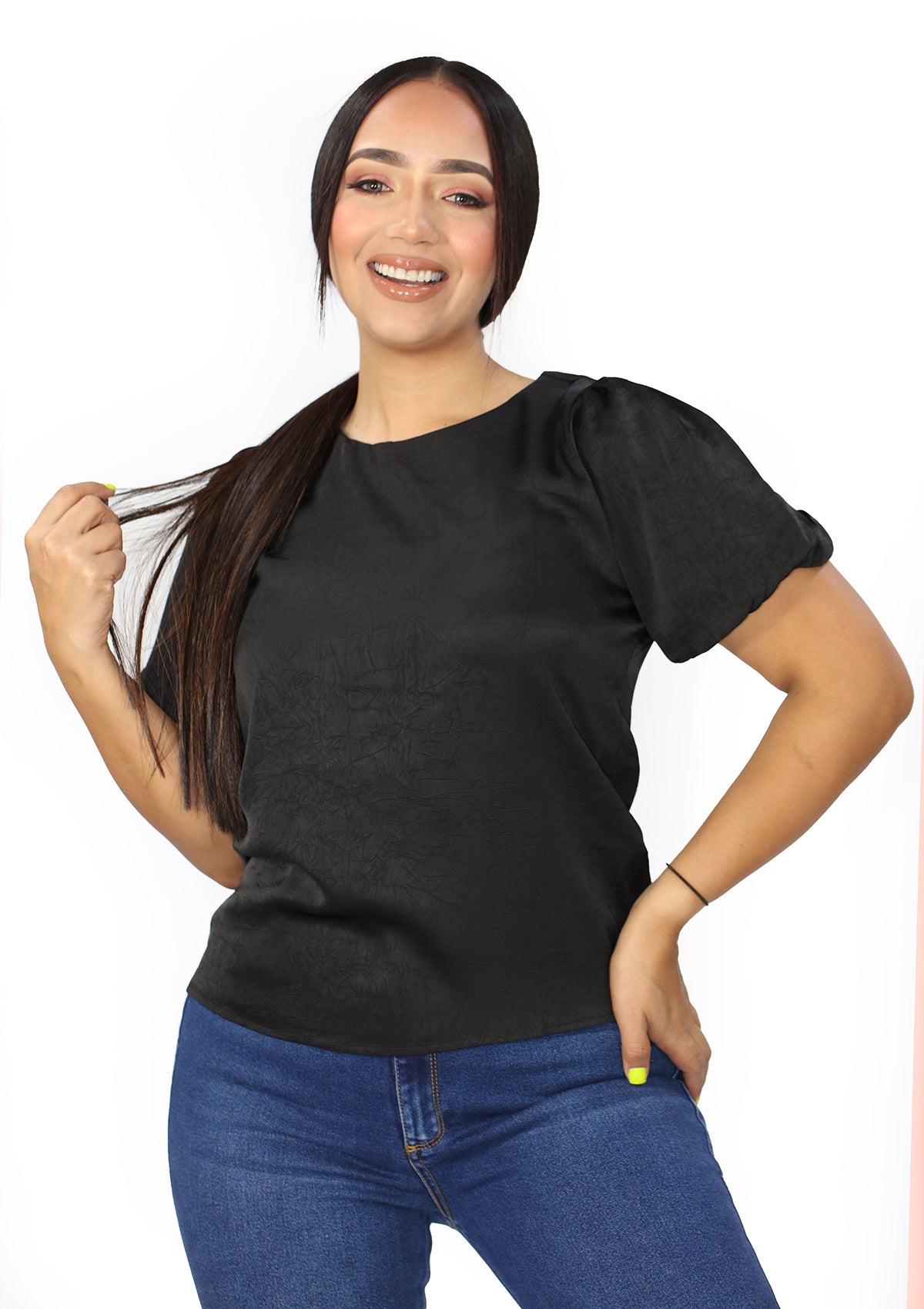 EV-B-5935 Black Blusa de Mujer