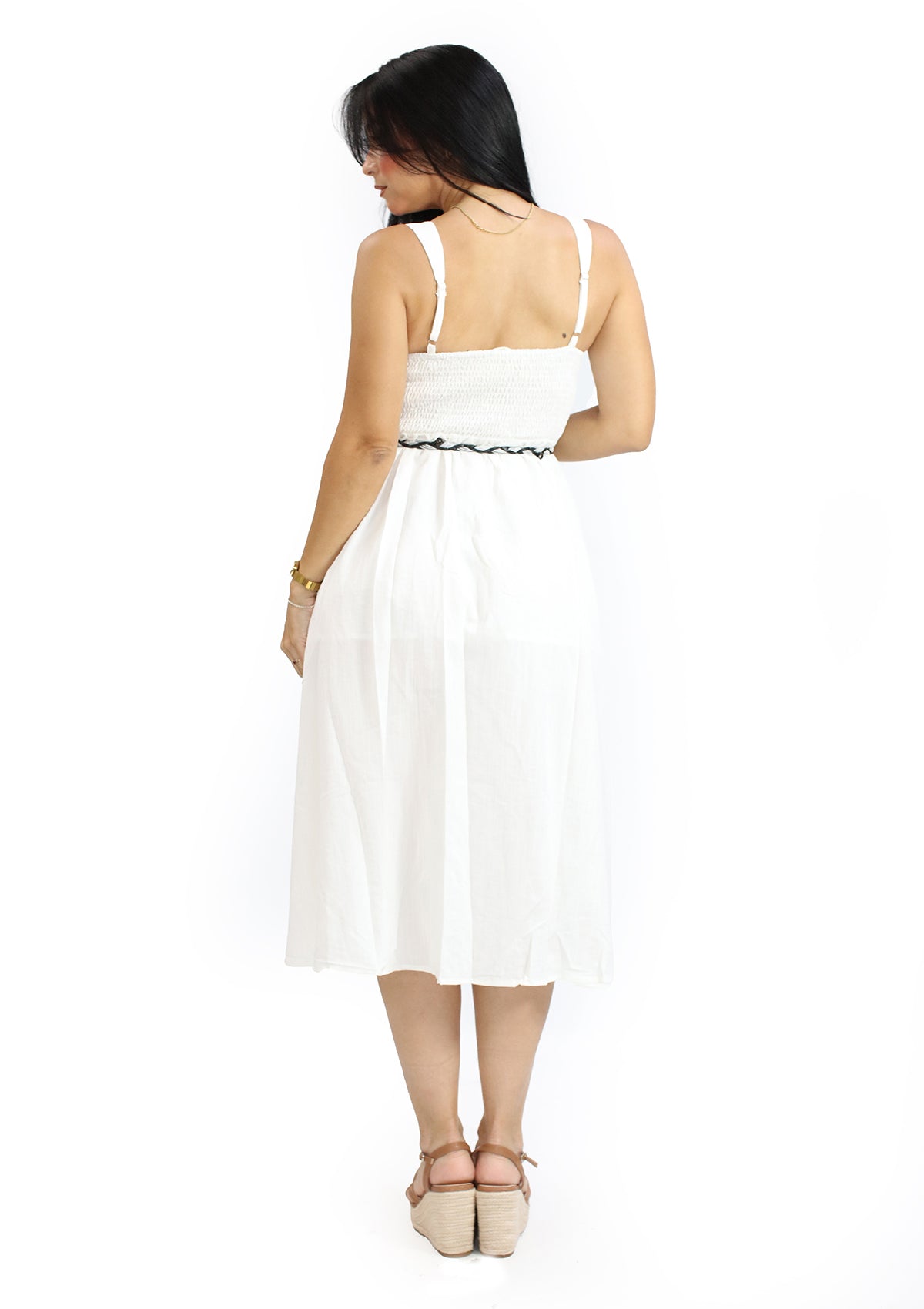 EV-B-6617-D White Traje de Mujer
