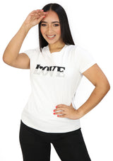 EV-N-1044 White TShirt de Mujer
