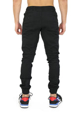 HB1231 Black Jogger Pants for Men
