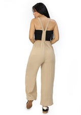 HF-25C-878 Khaki Jumpsuit de Mujer