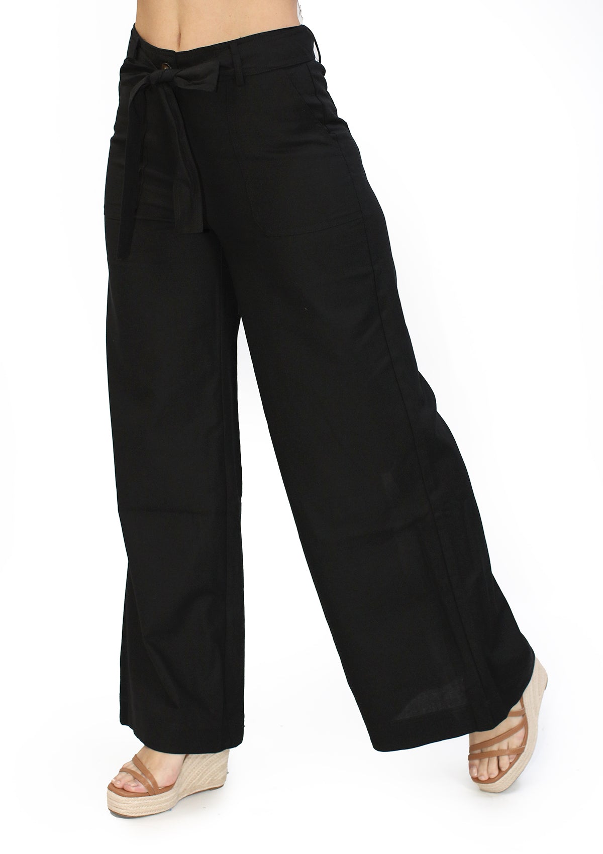 HF-26A-614 Black Pantalon de Mujer