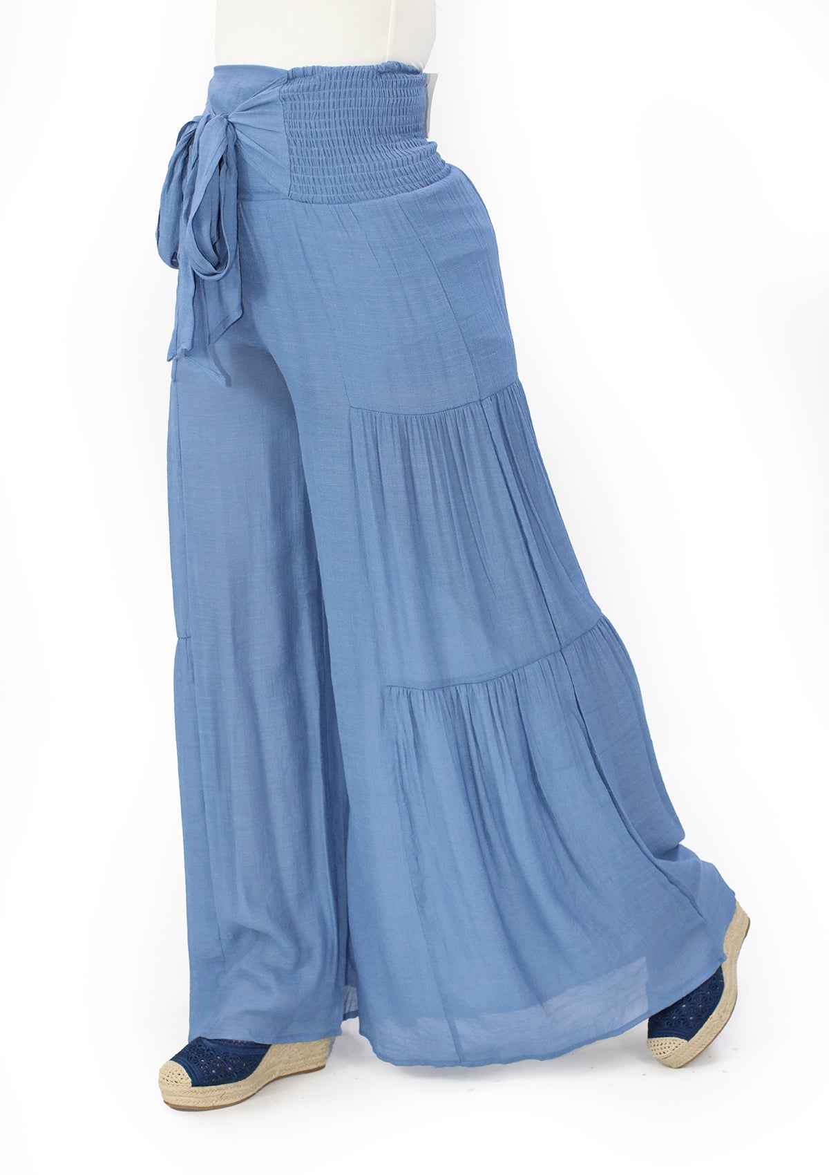 HF-26C-281D Denim Blue Pantalon de Mujer