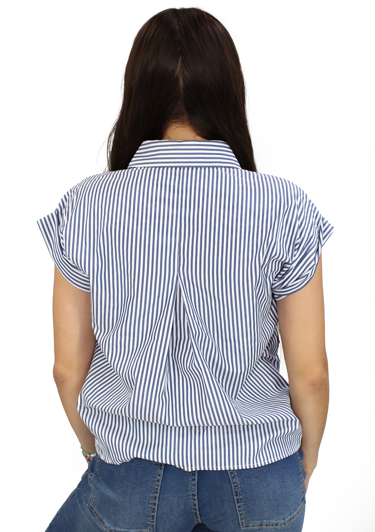 HF-26E-429D Navy Blusa de Mujer