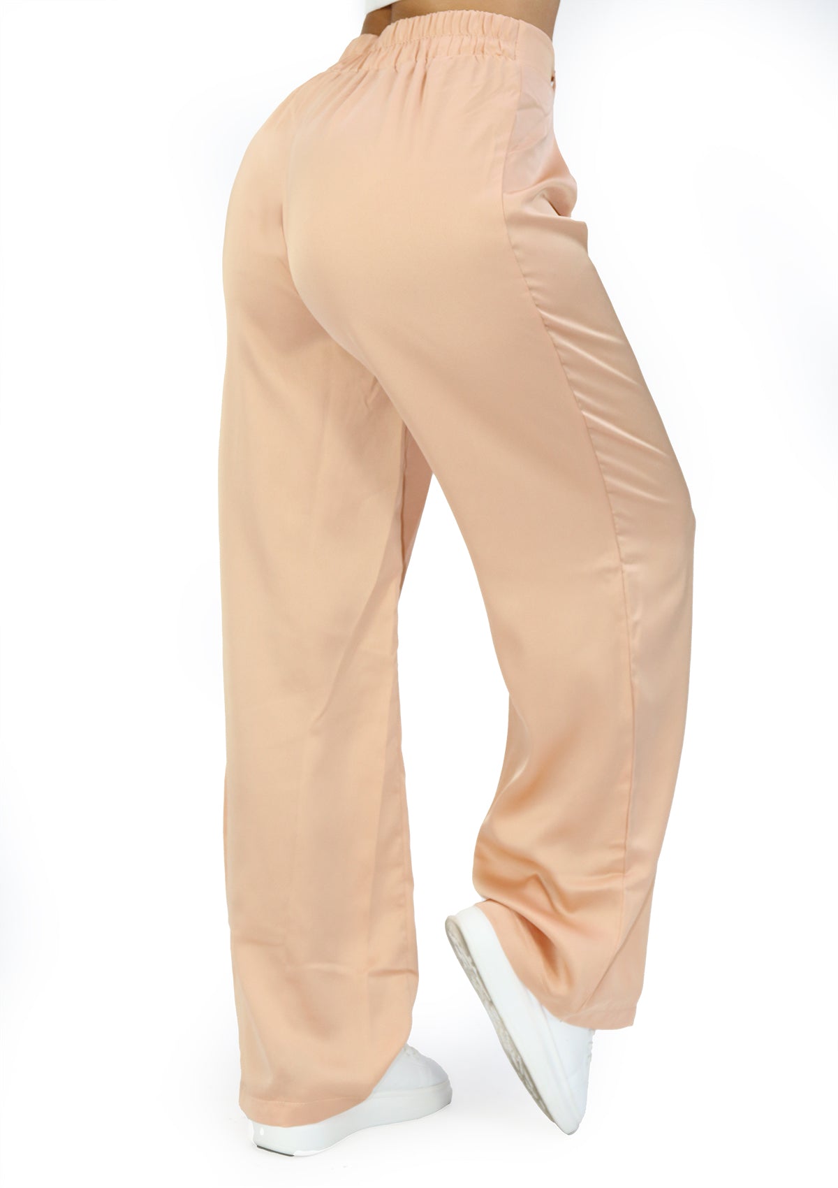 HM-P-40568-H Champagne Pantalón de Mujer