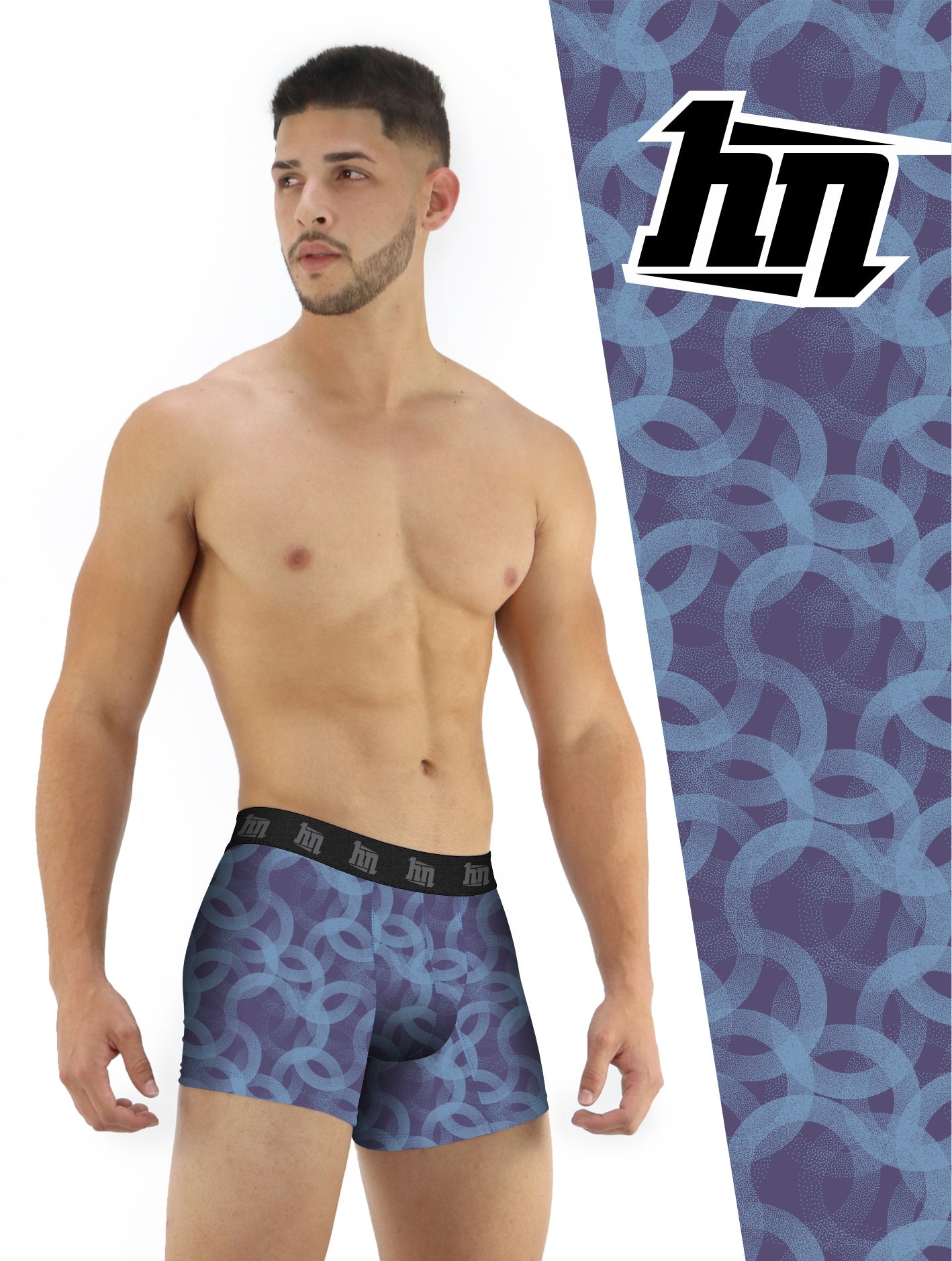 HN-04296B Boxer Brief Long by HN