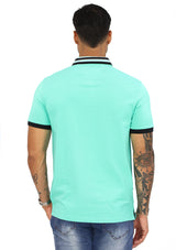HN04378 Green Mens Polo by HN