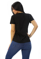 IN-Y300-CH Black Cherry Blusa de Mujer