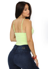 IR-IT-91648-A Green Bodysuit de Mujer