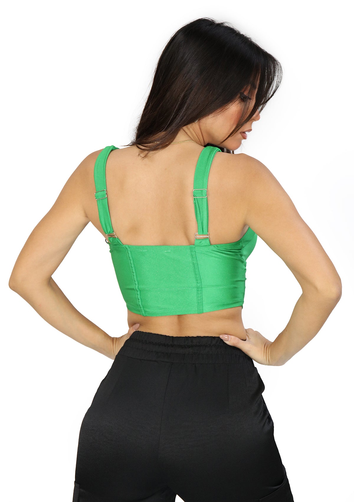 IR-IT-92528 Green Corset de Mujer