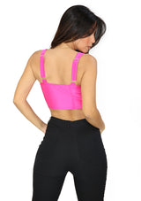 IR-IT-92528 Fuchsia Corset de Mujer