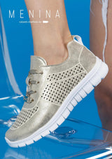 JC-EMMA Gold Menina Women Shoes