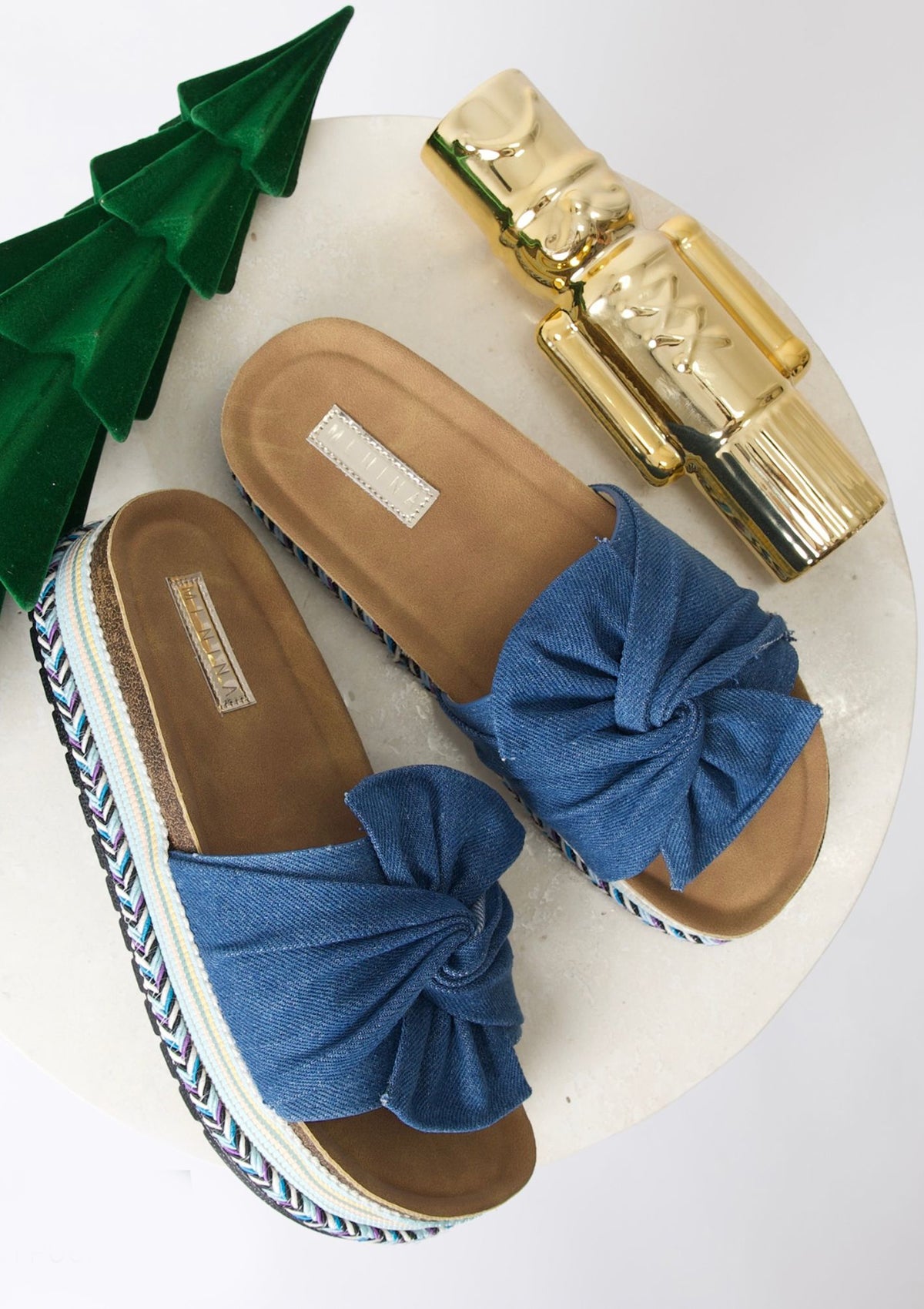 JC-NAPPA-3 Denim Menina Women Shoes