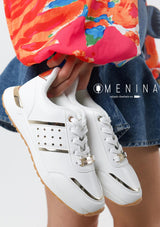 JC-SAMMY Gold Menina Women Shoes