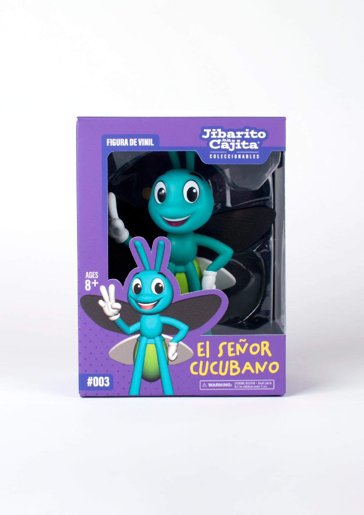 JDLC003 - El Señor Cucubano | Figura de Vinil Coleccionable