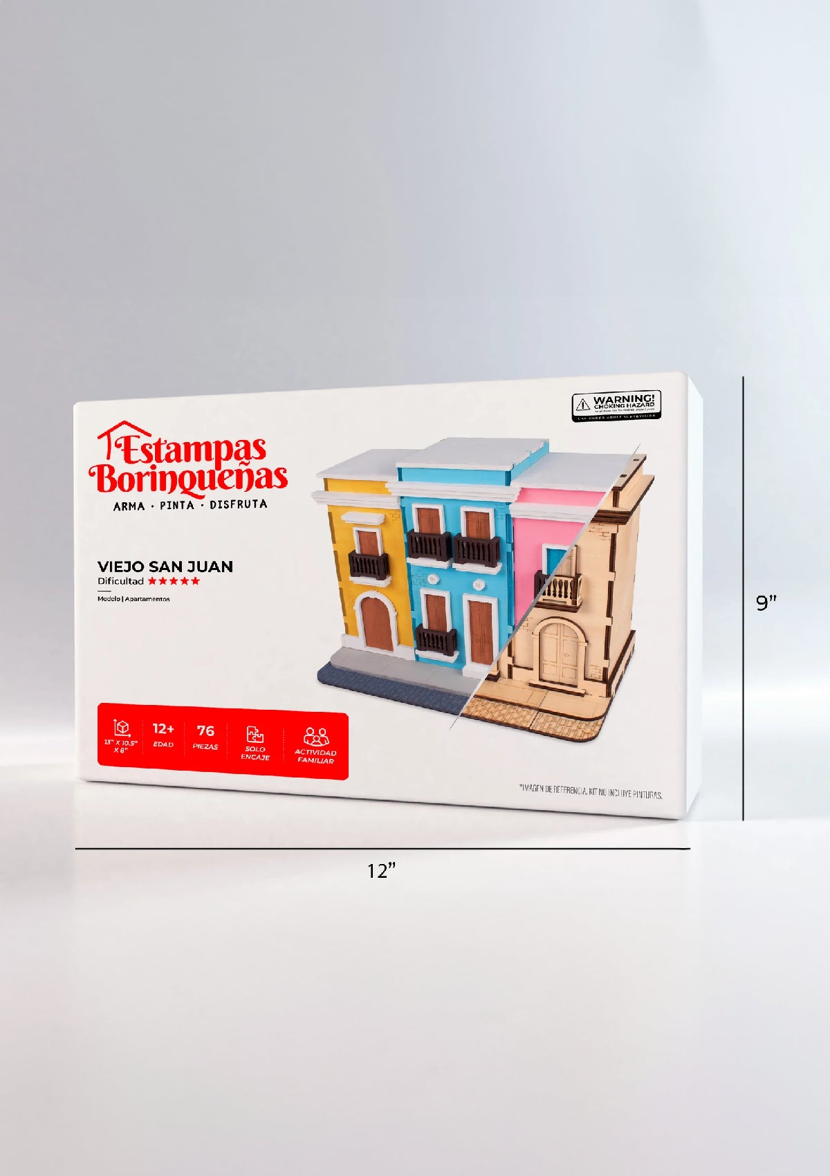 JDLC461710 - El Viejo San Juan | Kit DIY Madera