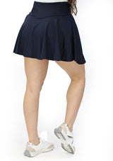 JL-A2553 Navy Falda Pantalón de Mujer