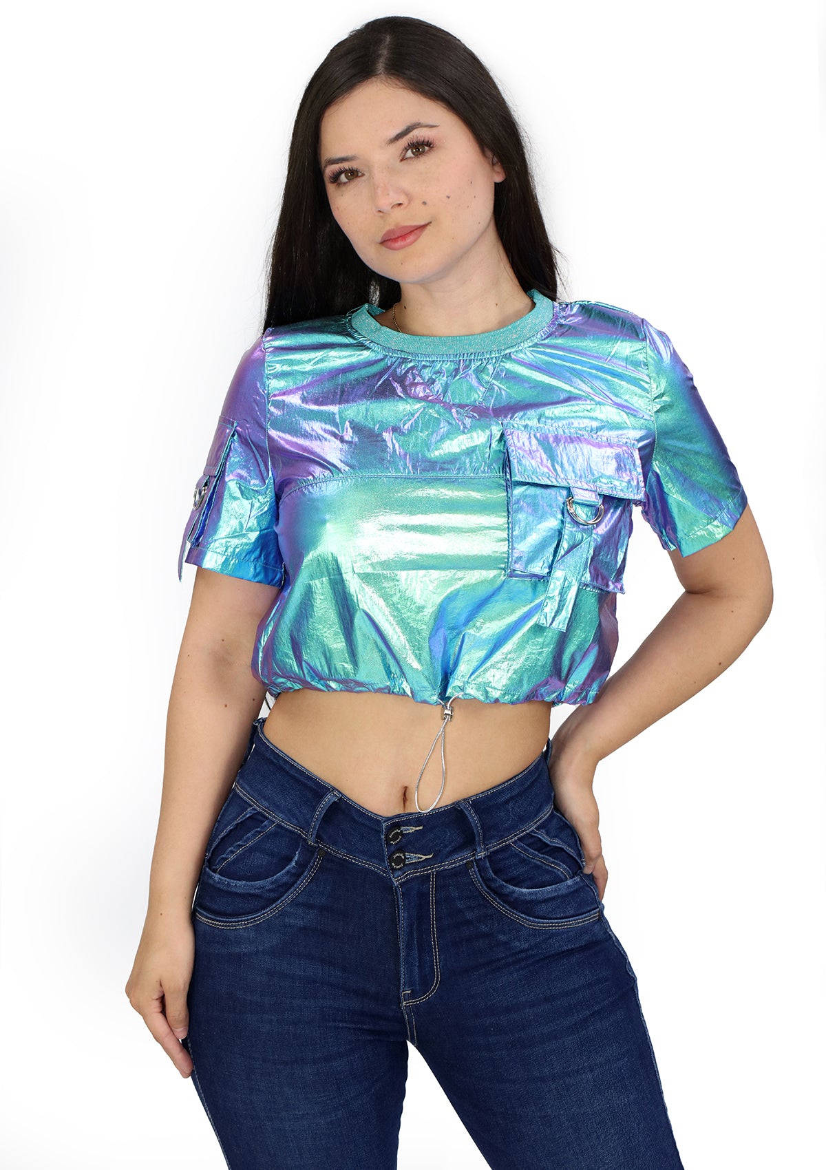 LC-3360 Mermaid Blusa de Mujer