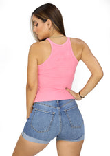 LC-A-4515 Fuchsia Top de Mujer