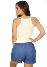 LC-A-4515 Beige Top de Mujer