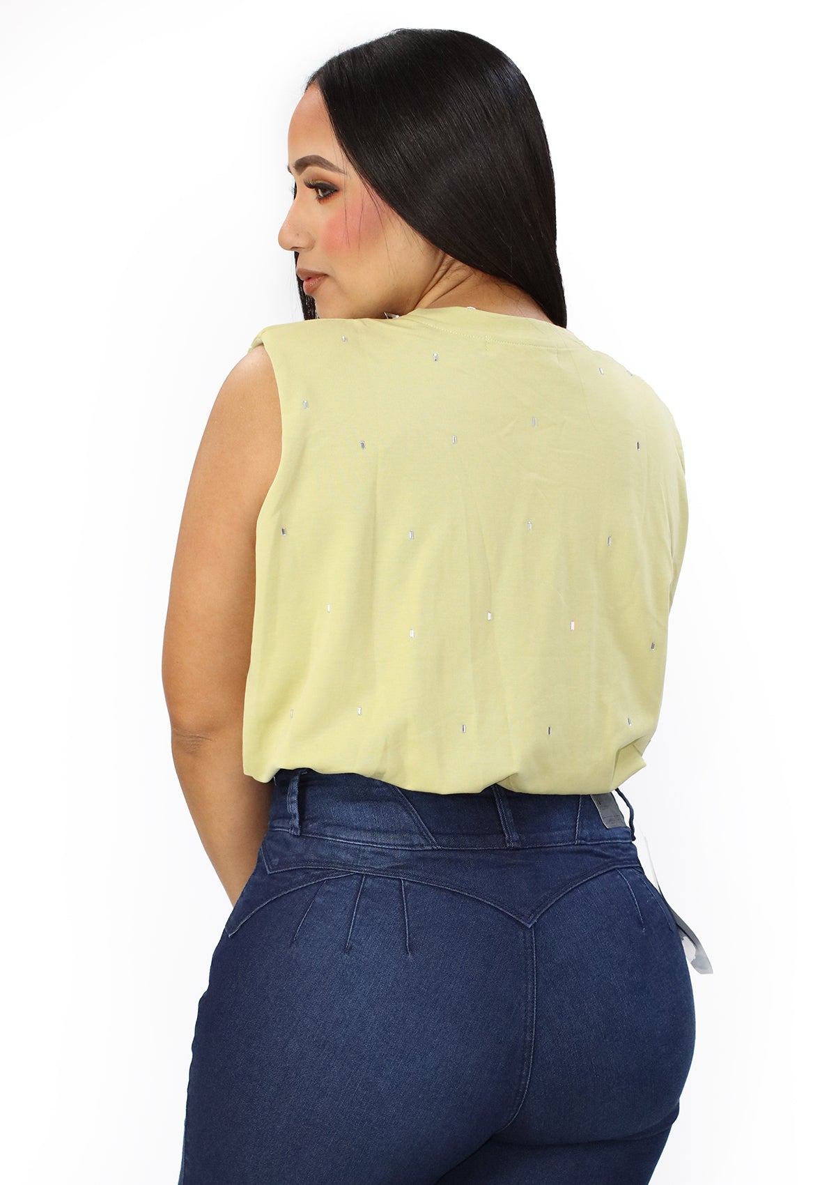 LC-A-5857 Soft Green Blusa de Mujer