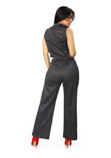 LD-8829-L Black Pant Set de Mujer