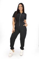 LP-AIR-2J Black Jumpsuit de Mujer