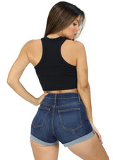 LP-ALO-01 Black Top de Mujer