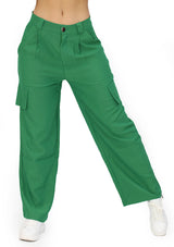 LP-CARGO-CH1 Evergreen Pantalón Cargo de Mujer