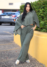 LP-IRIS-22S Dusty Olive Set de Mujer