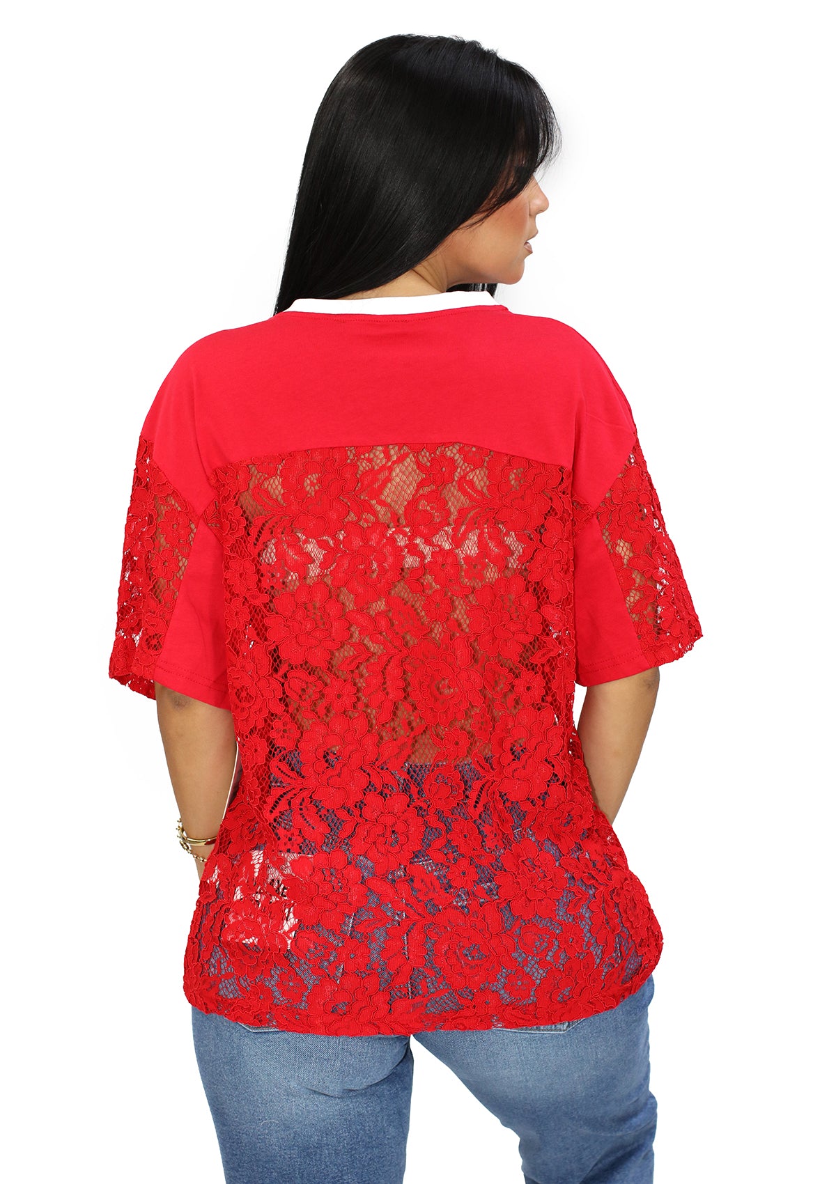 LP-JESSIE-02 Red Jersey de Mujer