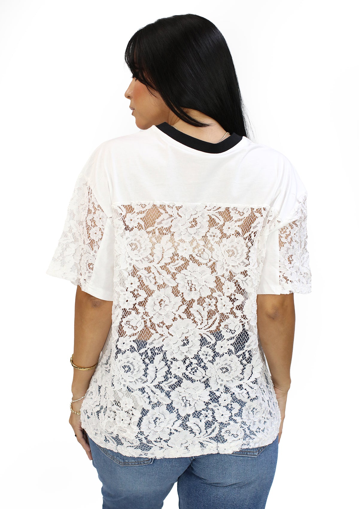 LP-JESSIE-02 White Jersey de Mujer
