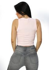 LP-NINA-01 Pink Top de Mujer