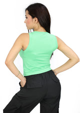 LP-NINA-01 Green Top de Mujer