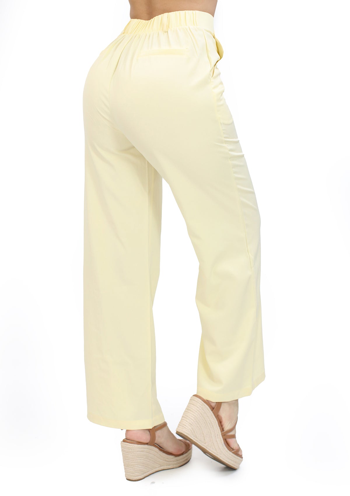 LP-OFFY-3 Pale Banana Pantalon de Mujer