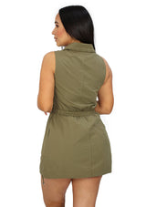 LP-SAFARI-J1 Army Green Traje de Mujer