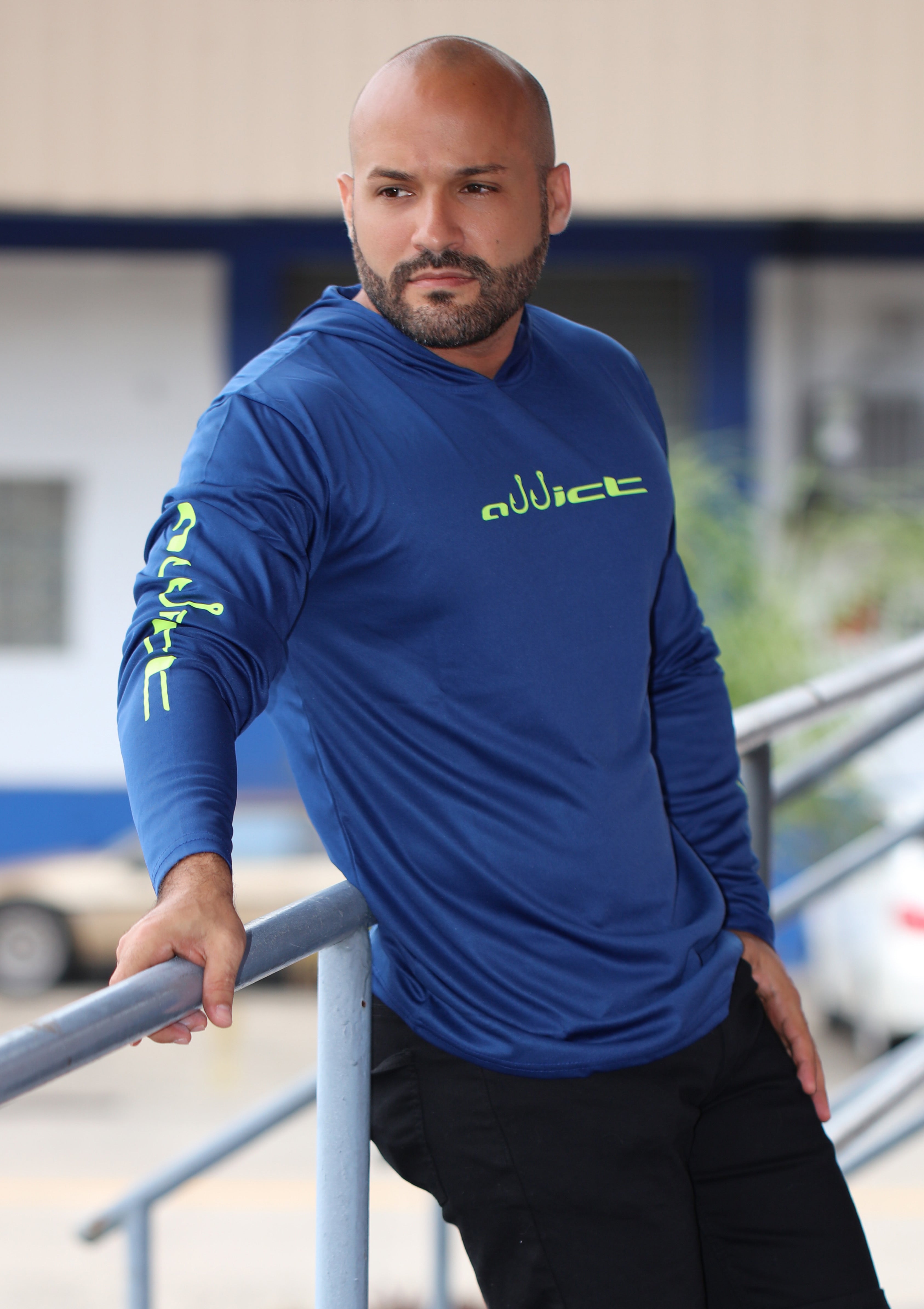 MMFDRY200HO Navy Rashguard de Hombre by Addict